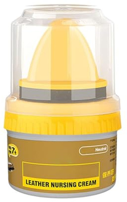 GUSHE Crème de Réparation du Cuir Cirage Liquide, Recoloration et Réparation du Cuir, Leather Repair Cream Liquid Shoe Polish, Kit Rénovation Cuir pour Chaussures, Sac à Main, Canapé, Siège Auto