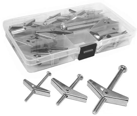 OSALADI 1satz Heavy Duty Toggle Bolts Teiliges Dübel Einfache Wandmontage Rostfrei Vielseitig Einsetzbar