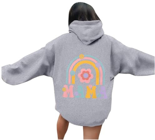 Heated Sweatshirt Women Womens Christmas Jumpers Ladies Winter Jumpers Navy Gilet Womens Varsity Jackets Cropped Zip Up Hoodie Sequin Tops for Women UK Coat Dress for Women (Grey, L)