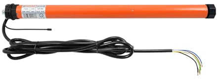 3T-MOTORS Funk-Rollladenmotor 3T35-10RBX (Zugkraft 10 Nm/25 kg) für 40 mm 8kant Rollladenwelle (SW40), mit elektronischen Endschaltern, bidirektional, Rollladenantrieb