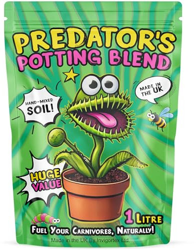 Carnivorous Plant Soil - Premium Soil for Venus Flytrap, Sundew, and Pitcher Plant - Nutrient-Free, Hand-Mixed, UK-Made (5 Litre Bag)