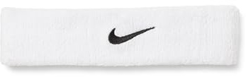 Nike Unisex Swoosh Classic Fascia White/Black One Size