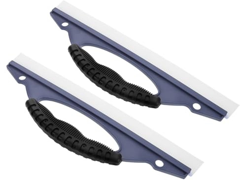 FOYTOKI 2pièces Raclette Pour Voiture Séchage Vitres Essuie-glace Automobile Enlève Eau Neige Pratique Usage Quotidien