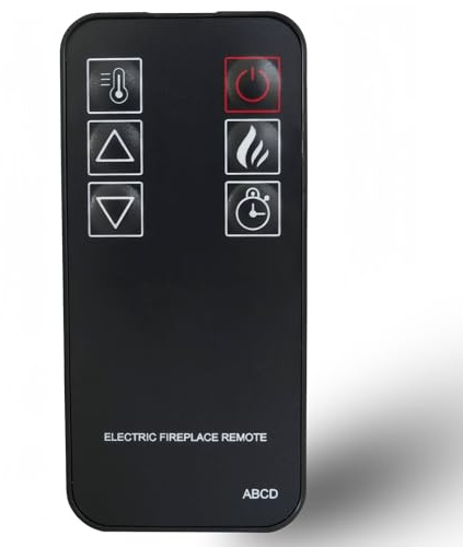Replacement Remote Control for Whalen Combination Electric Fireplace Heater FP261A FP-261A FP26-1A FP26-1A-THM SF103C-23G WMFP60FH-14
