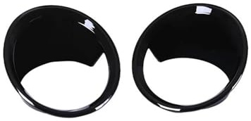 Car Front Fog Light Frame Lamp Ring Cover Trim For BMW X1 F48 2016-2019