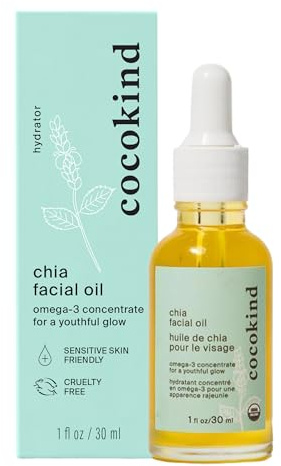 Cocokind Organic Chia Facial Oil, chamomile, 1 Fl Oz (5290)