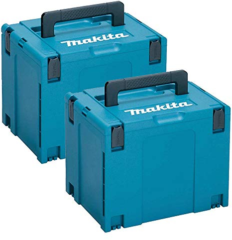 Makita 821552-6 MakPac Typ 4 Stacking Connector Case 396 mm x 296 mm x 315 mm, 2 Stück