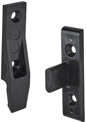 EAI Keku EH Drop On, Hook & Push Plinth Fastener Fittings - Pack of 10 | Kitchen Cabinet & Cupboard Plinth Connector Press Fit Panel Clips