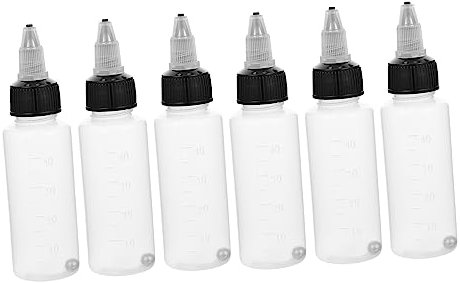 VILLFUL Dropper Bottle Portable Liquid Container Lids for Travel Bottles for Makeup Essential Oils Mist