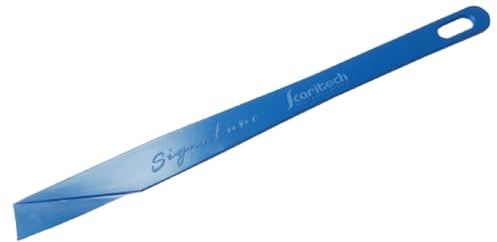 Scoritech Baker's Blade - Signature Grignette Scoring Tool with 100% plastic Detectable Blade- Made In France - Pack of 10 Blades - Original Professional Grade Scoring Tool - Bakers Lame