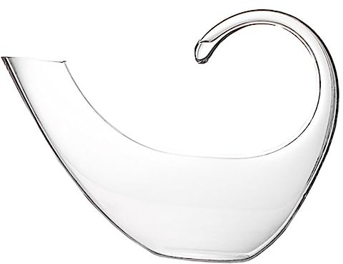KICHOUSE Decanter Per Vino in Vetro Bottiglia Di Vino Rosso Per Uso Domestico Contenitore Per Liquori Di Capacità Decanter in Vetro