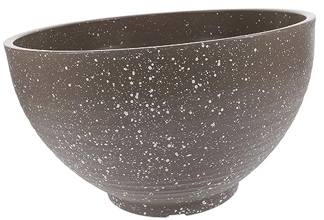 CIYODO Pflanzschale Aus Kunststoff Seerosenschale Kleine Fischschale Hydrokultur-pflanzgefäß Für Garten Und Balkon Einfach Zu Reinigen Und Wiederverwendbar