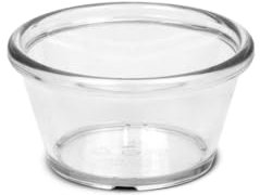 Pujadas - Ramequin en PET - Lot de 12 Pièces - Transparent - 2318.77 cm³