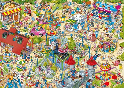 Erwachsenenpuzzle 1000 Teile - Ray Nicholson - The Amusement Park