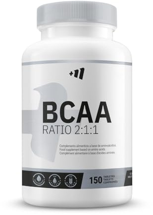 MASmusculo - BCAA 2:1:1-150 Tabletas - Aminoácidos de Cadena Ramificada - Recuperador Muscular - Mantiene Masa Muscular - Reduce la Fatiga - Ideal para Deportistas - sin Aditivos Innecesarios