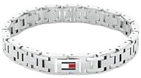 Tommy Hilfiger Pulsera de eslabones Jewelry para hombre, de acero inoxidable, 2790682