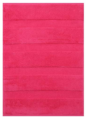 Betz. Scendibagno 50 x 70 cm 100% cotone tappeto da bagno tappeto da doccia DELUXE qualità 680 g/m² colore fucsia/pink
