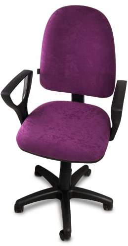 ARTOFIS Schreibtischstuhl mit Höhenverstellbar für Kinder - Ergonomischer Kinderschreibtischstuhl mit 5 Rollen, Drehbarer Jungendstuhl mit Rückenlehne, Violett