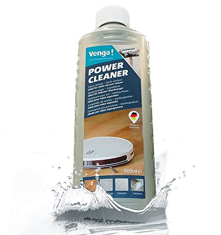 Venga! Power Cleaner, Liquide de Nettoyage pour Robots Aspirateurs et Laveurs de Sols, Multi-Surfaces, SP VG RVC CLEAN