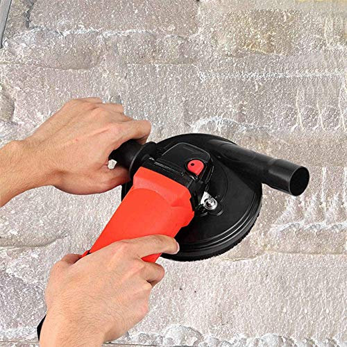 Angle Grinder Dust Shroud, 7 Inch Dry Grinding Dust Collector Cover Shroud, Vacuum Diamond Dry Grinding Dust Collector Cover Shroud for 180/230mm Angle Grinder B-180G