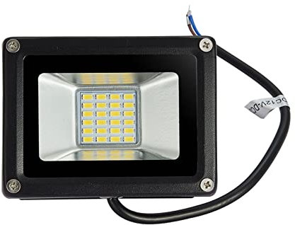 Generico Proiettori a LED Faretto a LED 12V Lampada da Ricerca a LED Lampada da Esterno 10W/20W/30W Bianco Freddo Bianco Caldo Proiettore per Giardino Stradale (Emissione del Colore: Bianco