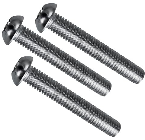 RYSUPPLY Linsenkopfschrauben aus Edelstahl | 8 x 120/120 | Linsenschrauben ISO 7380 Innensechsrund | 25 Stück | In diversen Größen und Mengen erhältlich