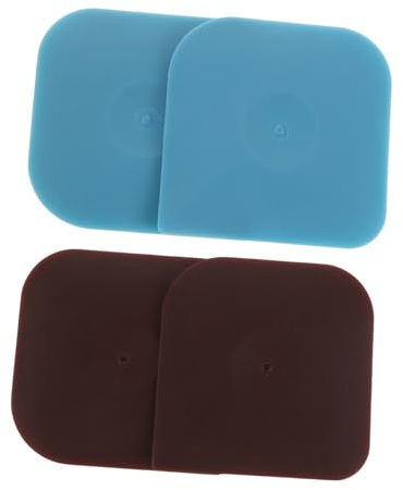 LOLIPPYY 4pezzi Raschietto per Pentole in Nylon da Raschietto AntiGraffio per Ghisa Utensile per Pulizia Piatti e Pentole per Alimenti e Forniture da