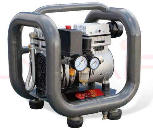Compresor silencioso Unicair CS-1.0/3L (1Hp/3L) (sin aceite)