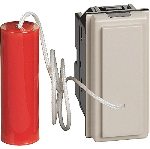 Bticino KM4033 Pulsante a Tirante 10A 250Vac, Serie Living Now, 1 Modulo, Colore Sabbia