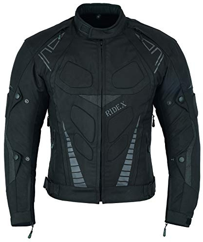 RIDEX CJ119 Motorcycle Motorbike Jacket Waterproof Protection For Men(L)