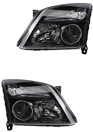 Halogen Scheinwerfer Set links & rechts Hauptscheinwerfer Frontscheinwerfer H7 mit Lampenträger für Model Vectra C Caravan Signum