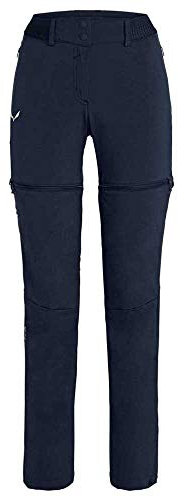 Salewa Damen Pedroc DST 2/1 PNT Wanderhose, Blau, XS EU