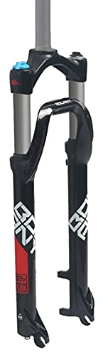 SLRMKK Fahrrad Federgabeln 26 Zoll BMX Fahrradgabel Fettes Fahrrad Öldämpfung Faltbare Fahrrad Federgabel Schnee/Strand Mountainbike Gabel Federweg 100mm Für 4.0 Reifen QR
