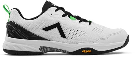 Tyrol Men's Velocity V Pickleball Shoe - White/Green - 11.5
