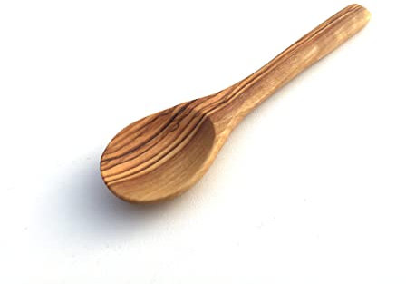 Cuillère 13 cm Cuillère à café, cuillère à café, cuillère à sucre, cuillère à soupe, cuillère à moutarde, bois d'olivier fait main