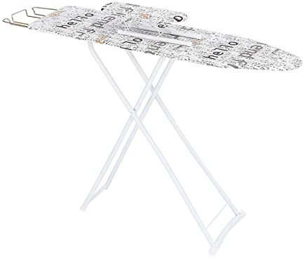Bügelbrett tischbügelbrett tischbügelbrett bügelbrett klappbar bügeleisenregal bügelbrett bügelablage Verbreiterter, breiter Eisenständer, mehrstufig, höhenverstellbar, abnehmbare Beine ( Color : Smal