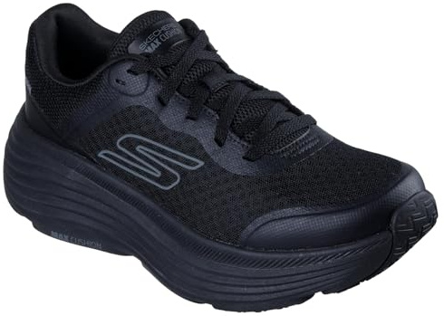 Skechers MAX Cushioning Endeavour Canova - Tenis para Mujer, Negro, 38 EU