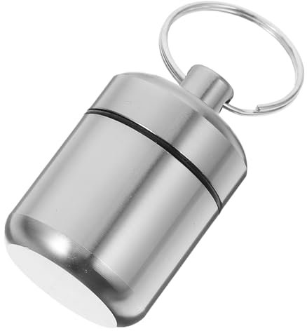Ear Plug Case Aluminium Alloy Portable Metal Earplug Storage Box