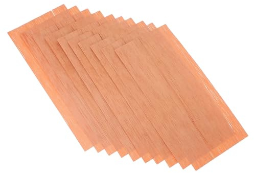 VICASKY 10pcs Spanish Cedar Sheets for Cigar Humidors Thin Fragrant Wood Chips Enhancing Aroma and Flavor for Cigar Boxes Humidor Accessories