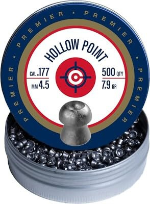 Bolas de 5,5 mm CAL 22 plomos Hollow Point Crosman para carabina, aire comprimido PCP