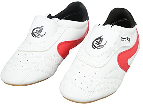 Mavaol Taekwondo Skor Unisex Vuxna PU Läder Oxford Sulor Andas Sport Gym Skor för boxning Kung Fu Tai Chi