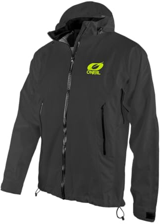 O'NEAL | Mountainbike-Jacke | MTB Mountainbike DH Downhill FR Freeride | Wasserdicht, Unterarmbelüftung, Soft-Touch-Material | Tsunami Rain Jacket | Erwachsene