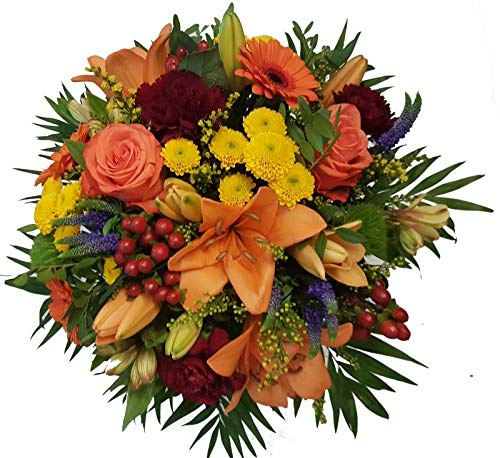 Flora Trans Farbenfroher Blumenstrauß -Bunter Geburtstag- versenden - Lieferung 1-2 WERKTAGE