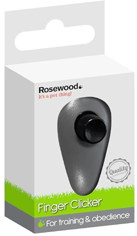 Rosewood Coastal Finger Clicker, Trainingshilfe für Hunde