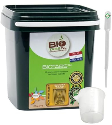Weedness BioTabs 100 Stück - Naturdünger Grow Flüssig Bio Orchideen Bonsai Organische Dünger