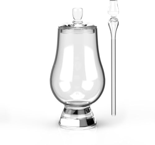 GLENCAIRN Whiskey Glass, Cap + Pipette Set