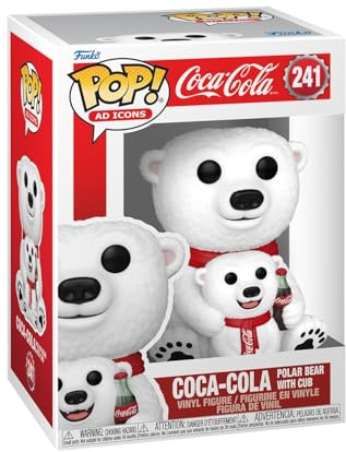 Funko Pop! & Buddy: Coca Cola Polar Bear-Cola - Bear & Cub - Coca-Cola - Vinyl-Sammelfigur - Geschenkidee - Offizielle Handelswaren - Spielzeug Für Kinder und Erwachsene - Ad Icons Fans