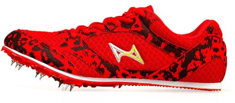 Leichtrit Zapatillas Clavos Atletismo,Pista Y Campo Zapatillas Correr con Clavos,Zapatillas Deportivas con Clavos 7 Clavos Juvenil Unisex Zapatos Atletismo Duraderos Antideslizantes Sprint