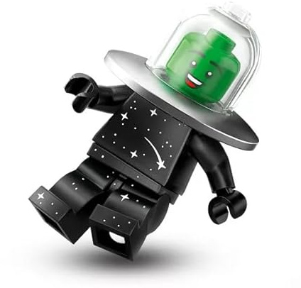 Lego Minifigures Series 26 - Ventilador de Disfraz de platillo Volador 71046 (en Bolsa)