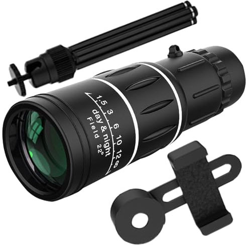 Teleobjetivo, lente de zoom - Lente gran angular Teleobjetivo de enfoque largo para teléfono | Lente de cámara para teléfono móvil con zoom, aluminio de aviación portátil, lente recubierta de alta def